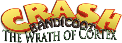 Crash Bandicoot The Wrath of Cortex logo for Gamecube